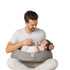 Ergobaby Natural Curve Nursing Pillow - Grey with Strap
